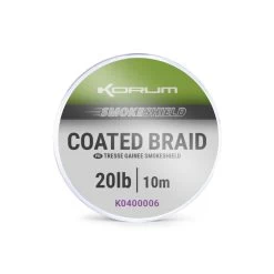 Korum Smokescreen Coated Braid 20 LB - 10 Meter