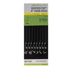 KORUM Quickstop Hair Rigs - Barbless
